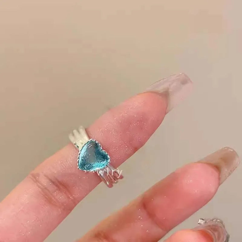 Veluna Stardust Ring – Zarter Kristallring für Damen